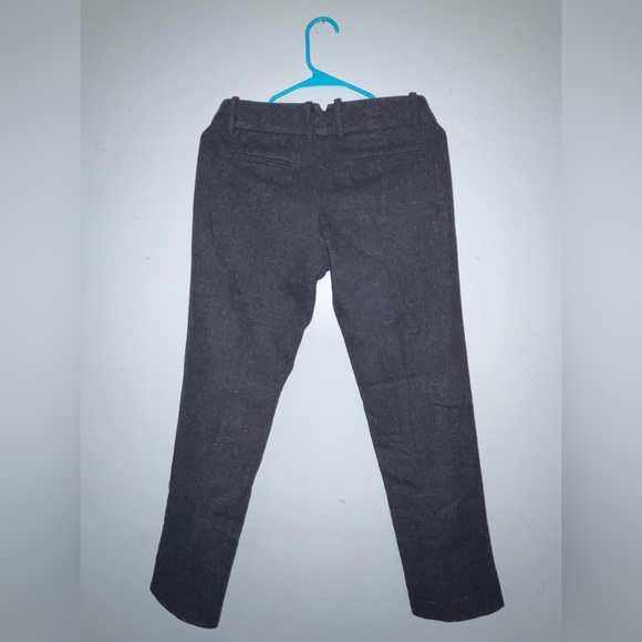 ANN TAYLOR LOFT PETITES Grey Tweed Slacks | Size 2P - Picture 6 of 9